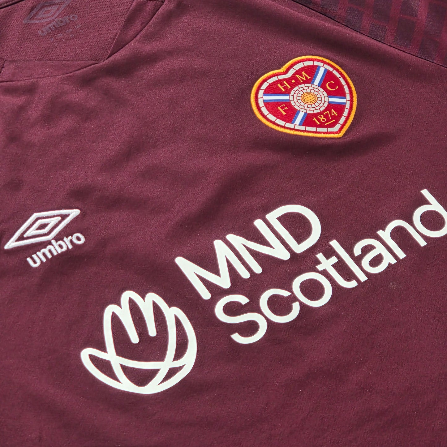Hearts 2023/24 Home // Jorge Grant #7