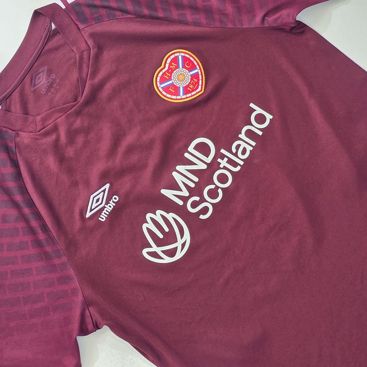 Hearts 2023/24 Home // Jorge Grant #7