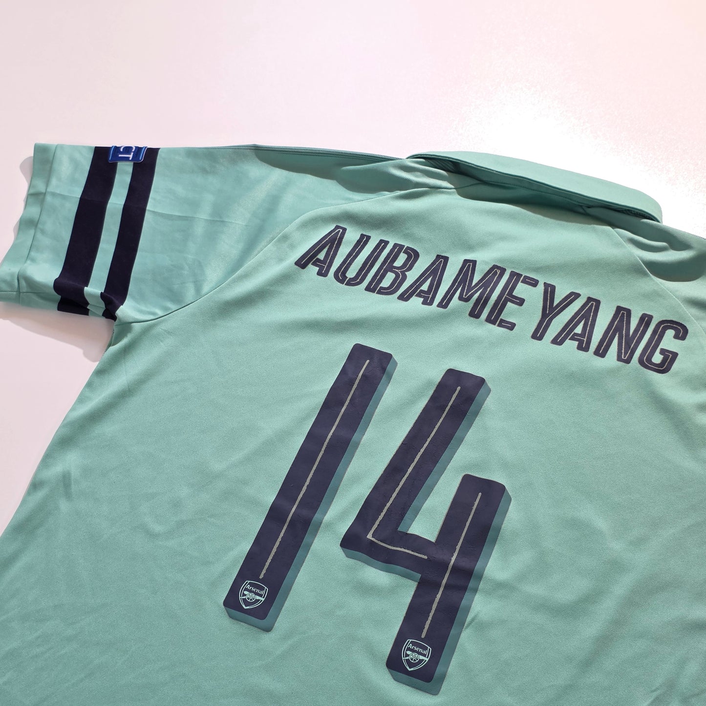 Arsenal FC 2018/19 Third Shirt - Aubameyang #14