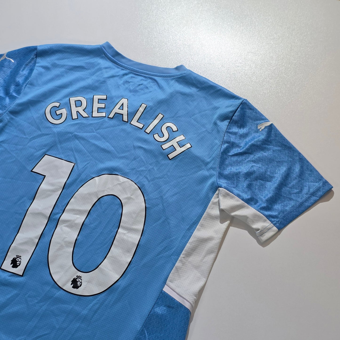 Manchester City 2021/22 Home Shirt - Grealish #10