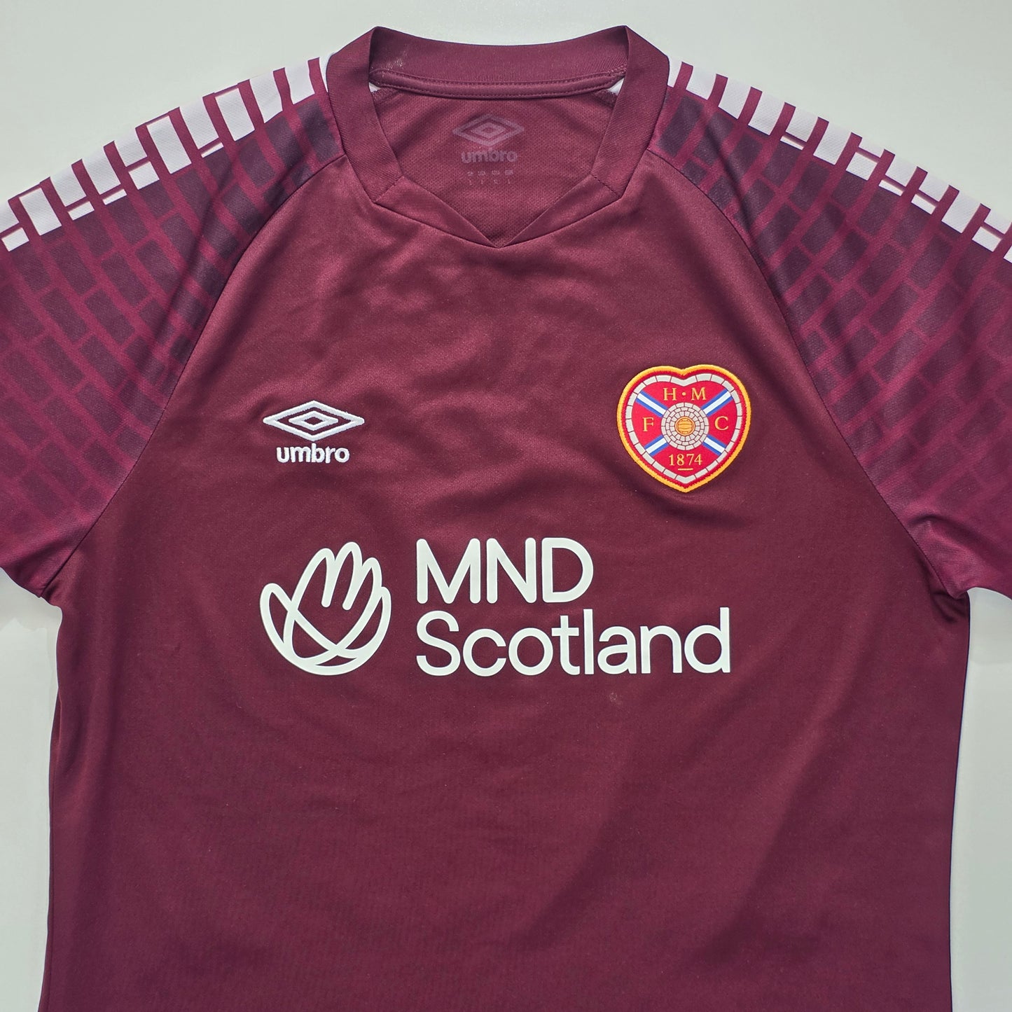Hearts 2023/24 Home // Jorge Grant #7