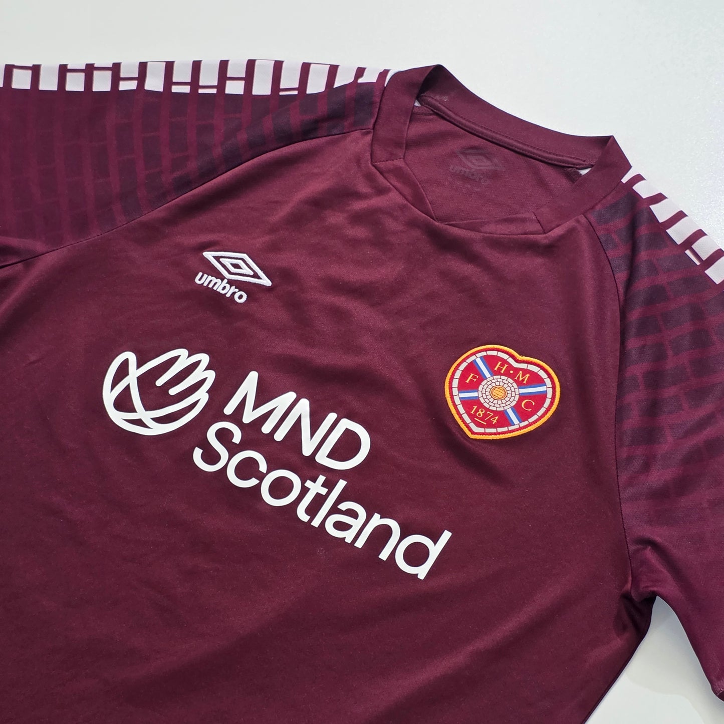 Hearts 2023/24 Home // Jorge Grant #7