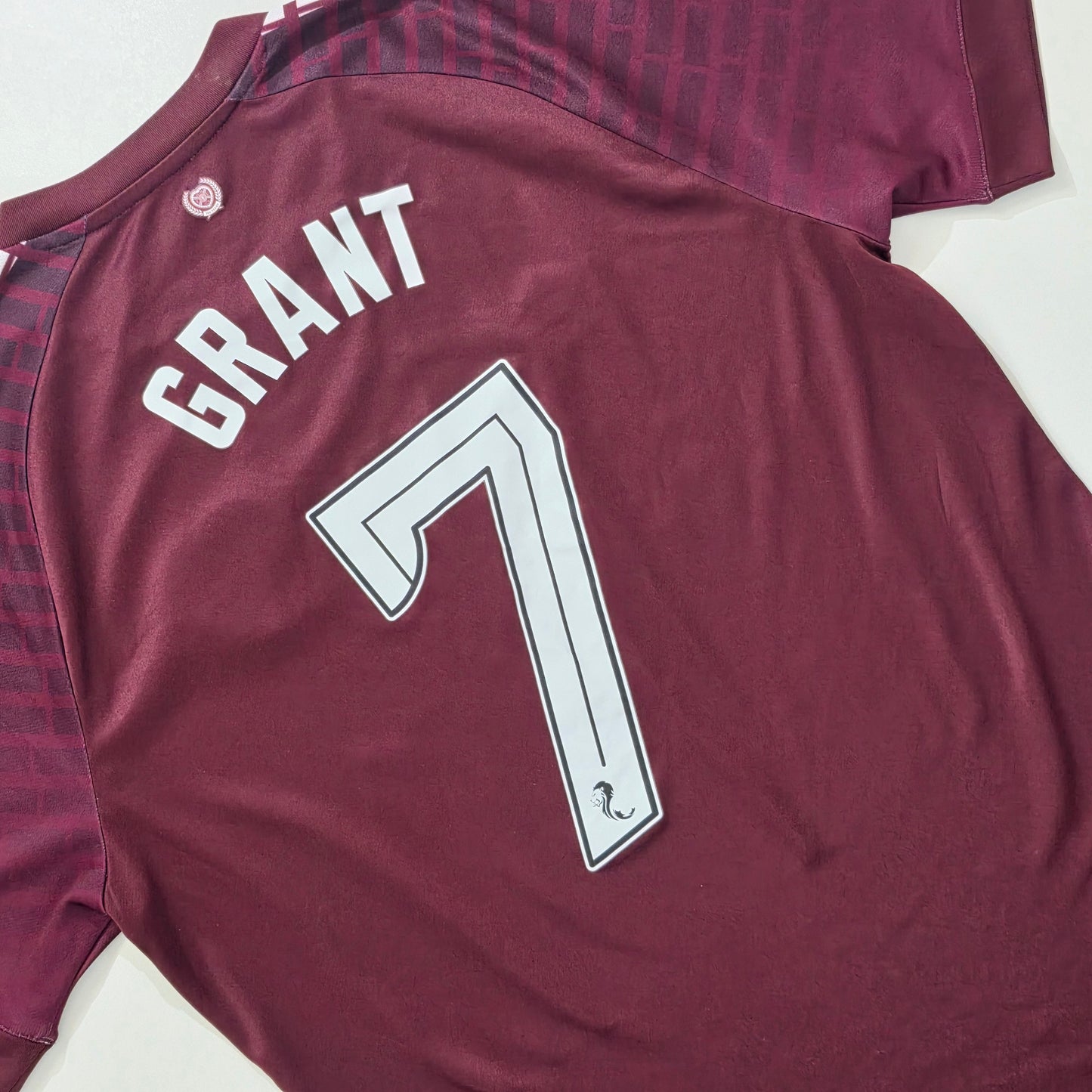 Hearts 2023/24 Home // Jorge Grant #7